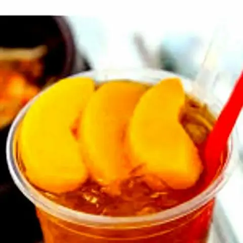 Hình ảnh Trà đào miếng