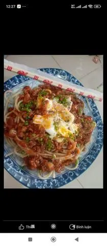 Hình ảnh Mì ý trứng+xá xíu 