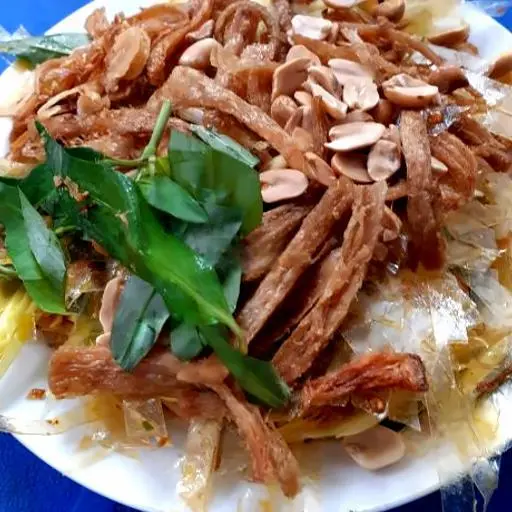 Hình ảnh Bánh tráng trộn chay