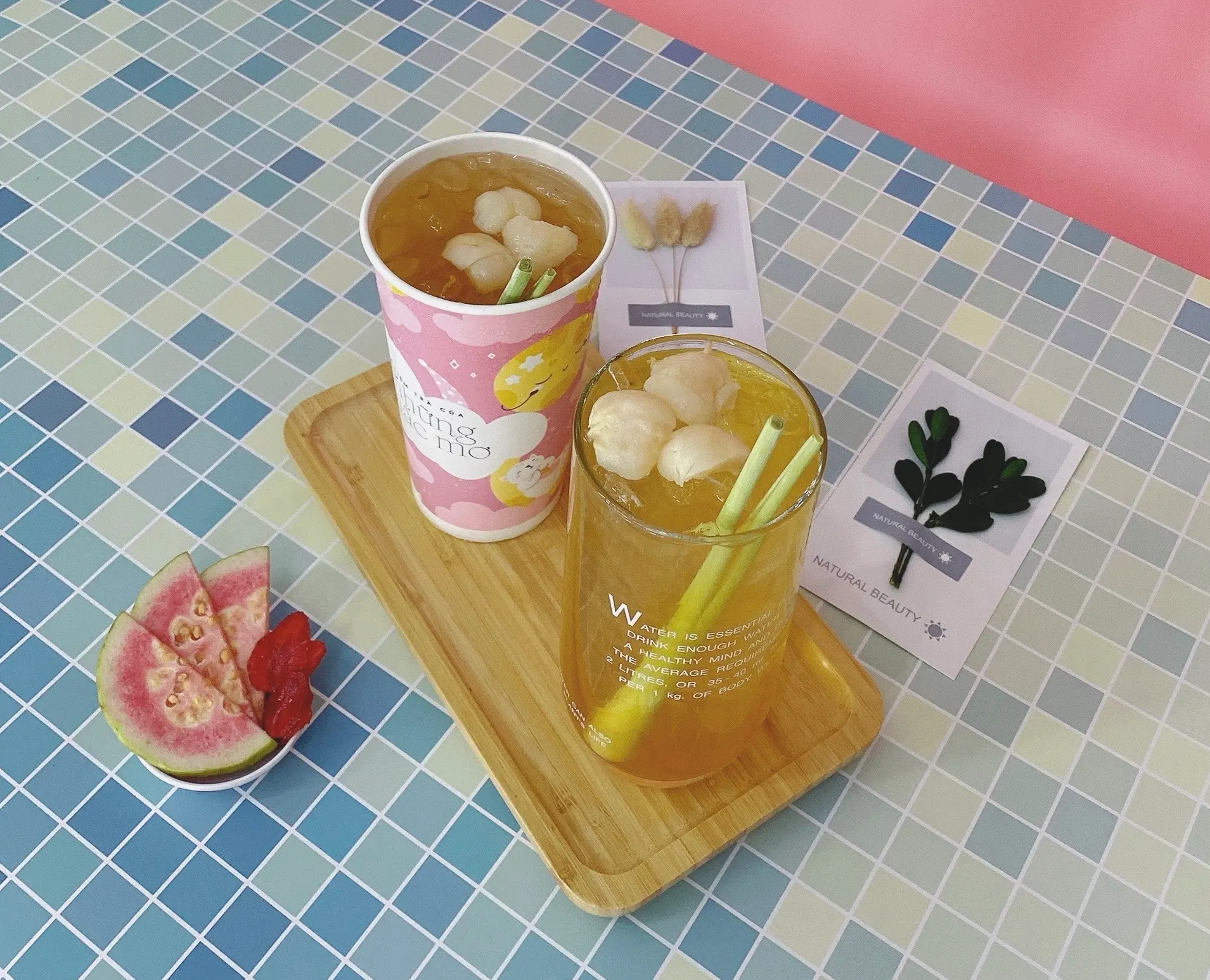 Hình ảnh Trà Vải Sả