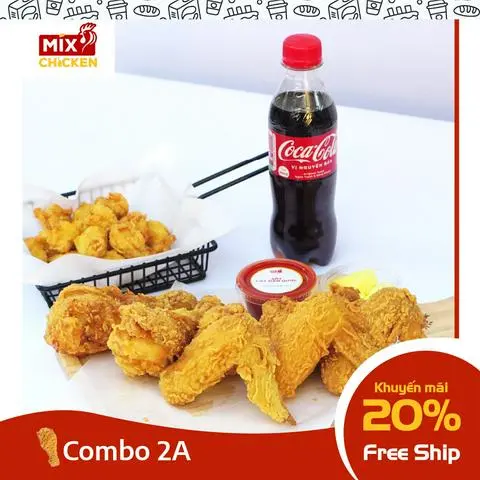 Hình ảnh Combo lốc xoáy vui vẻ 2A