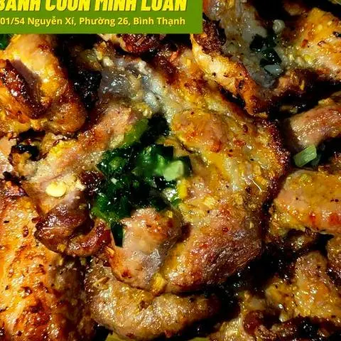 Hình ảnh Bánh ướt thịt nướng