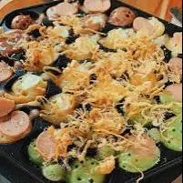 Hình ảnh Bánh trứng non xúc xích - chà bông - phô mai