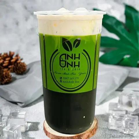 Hình ảnh Rau má kem cheese (Size L)