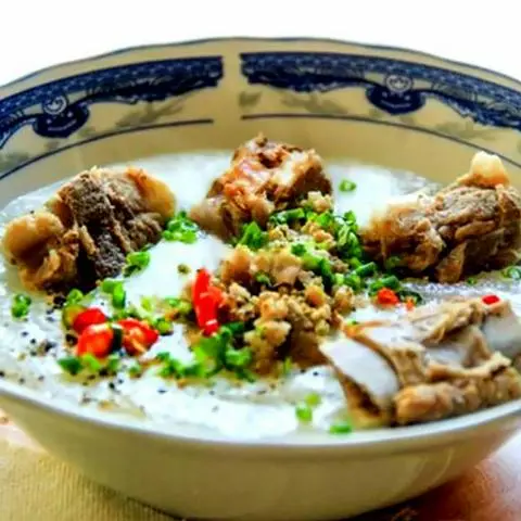 Hình ảnh Cháo sườn sụn