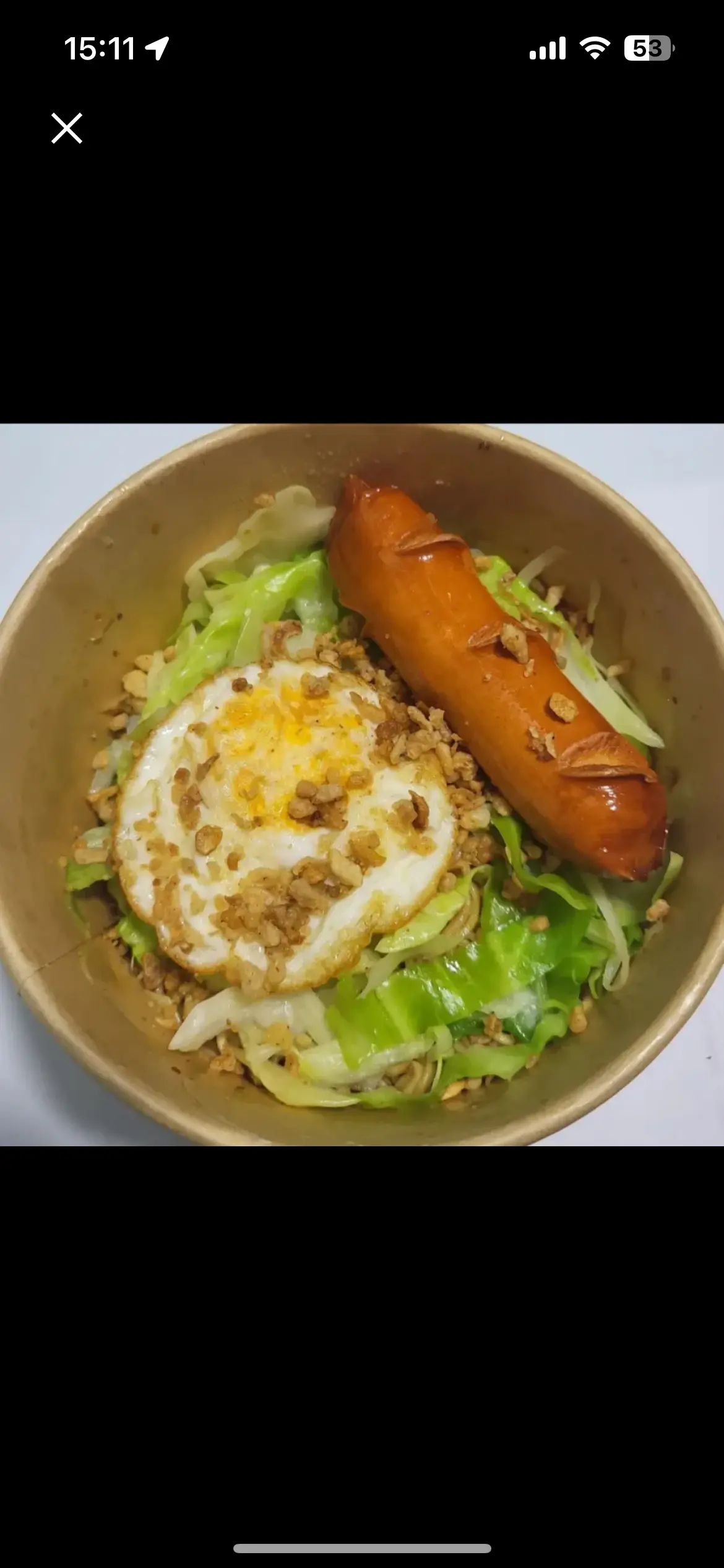 Hình ảnh Mì Trộn Indomie Xúc Xích Trứng