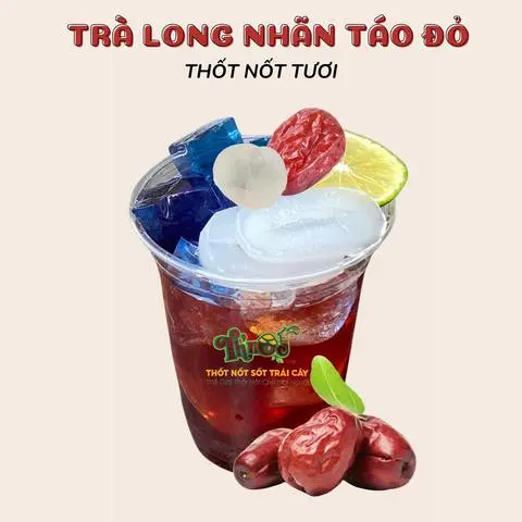 Hình ảnh Trà Long Nhãn Táo Đỏ Thốt Nốt Tươi - Size L