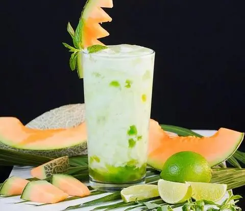 Hình ảnh Sữa chua dầm dưa lưới