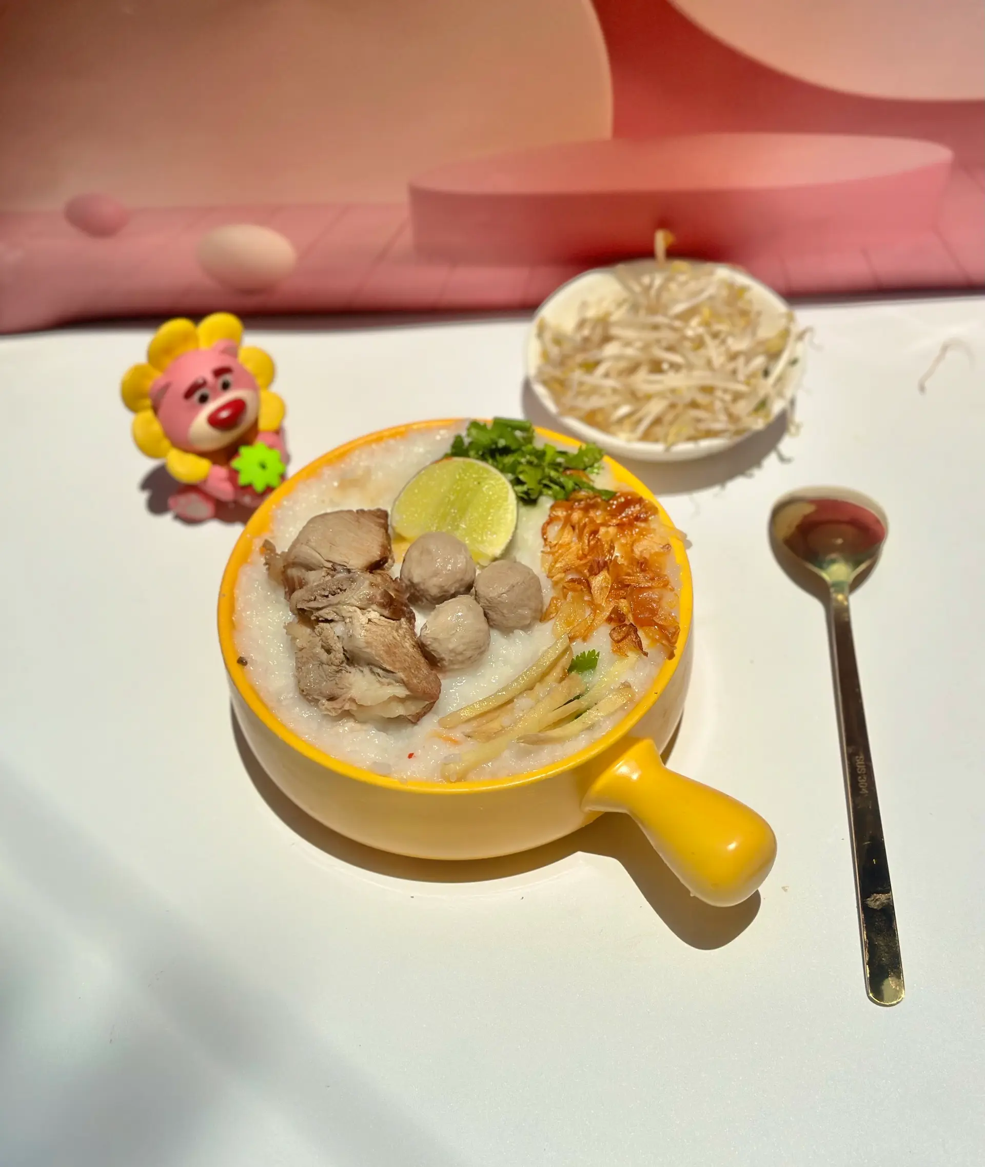 Hình ảnh Cháo Sườn Bò Viên