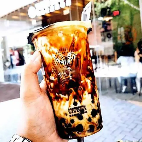 Hình ảnh Đường nâu sữa tươi macchiato