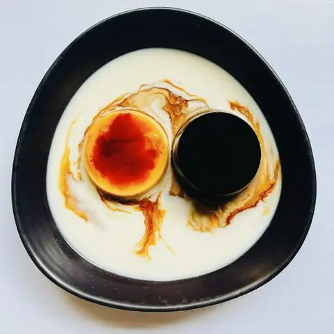 Hình ảnh Bánh flan sương sáo