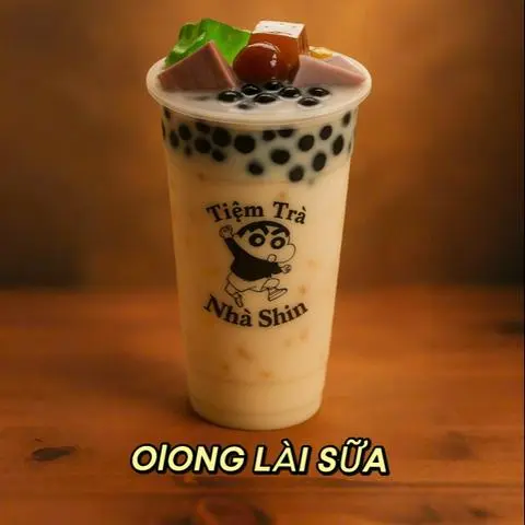 Hình ảnh trà sữa o long lài 