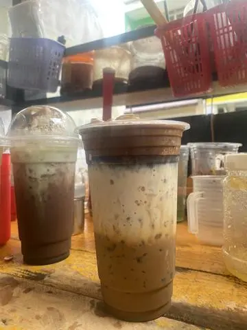 Hình ảnh cà phê sữa dừa 