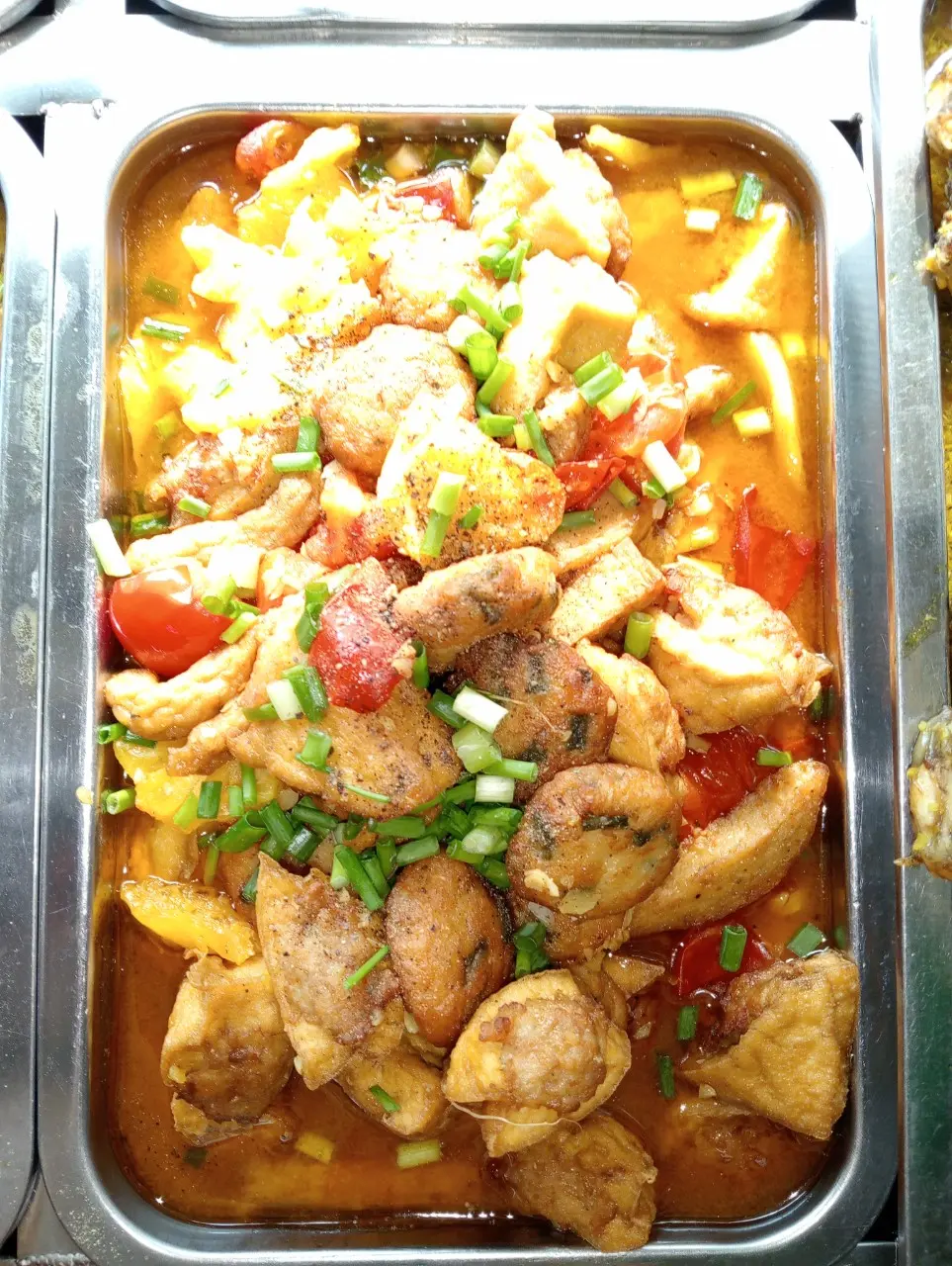 Hình ảnh Đậu hủ dồn thịt sốt cà