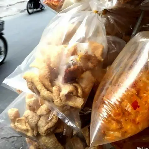 Hình ảnh Da heo lắc tỏi ớt