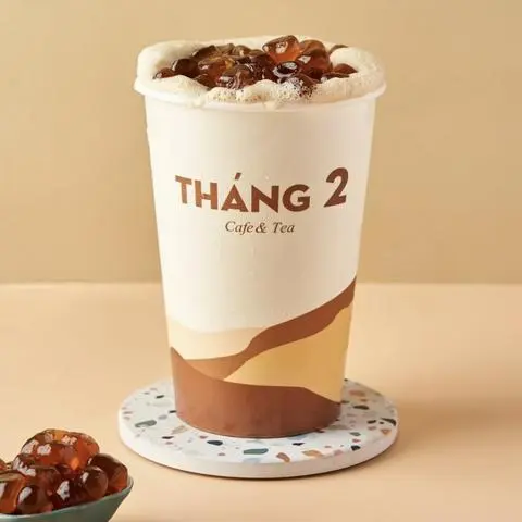 Hình ảnh Hồng Trà Sữa Thạch 3Q đường đen ( Size 500ml)
