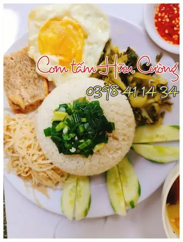 Hình ảnh Cơm tấm bì chả trứng ốpla