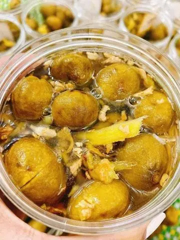 Hình ảnh Sấu Ngâm Đường Gừng 1kg