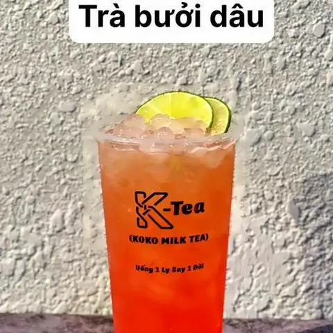 Hình ảnh Trà Dâu Bưởi Đỏ