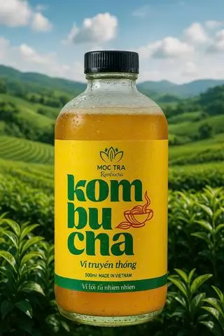 Hình ảnh Kombucha Truyền thống (Chai 250ml)