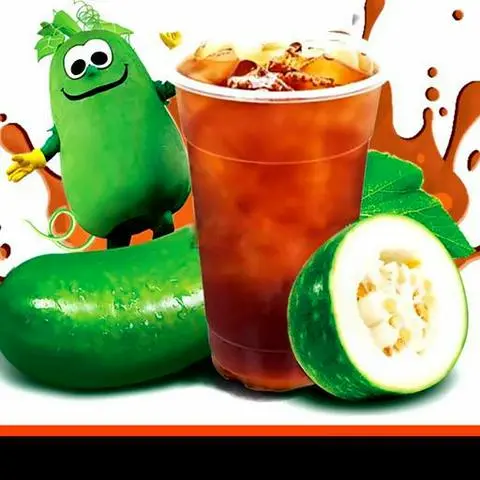 Hình ảnh Trà Bí Đao Trân Châu Giòn Ly700ml