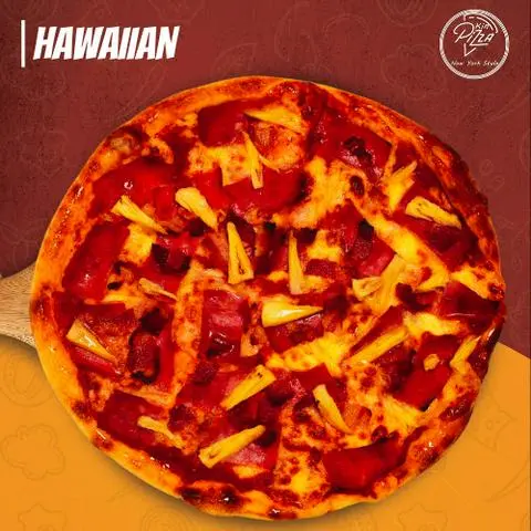 Hình ảnh Hawaiian Pizza Kích Cỡ 34Cm