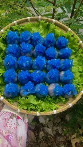 Hình ảnh 5 Viên To Há Cảo Hoa Đậu Biếc 