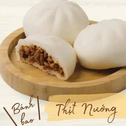 Hình ảnh Bánh bao Thịt Nướng Thơm Ngon
