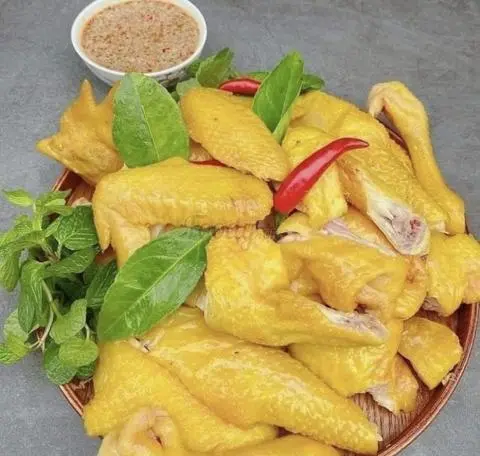 Hình ảnh GÀ Ủ MUỐI NGUYÊN CON KHÔNG ĐẦU,CHÂN,CỔ + 0,5 Kg CHÂN GÀ RÚT XƯƠNG TẶNG 1 PEPSI 
