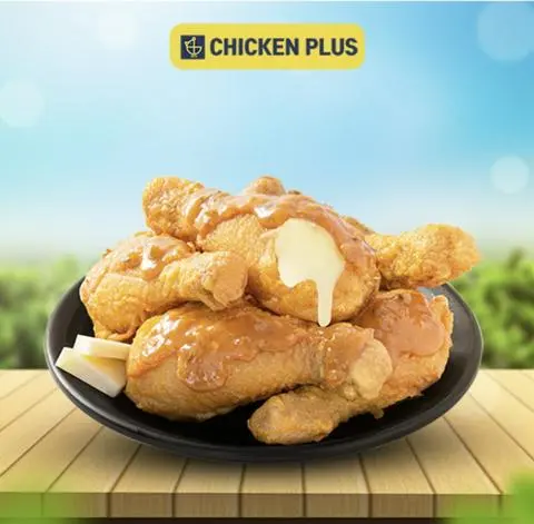 Hình ảnh Đừi gà ôm phô mai sốt phô mai cay (lớn