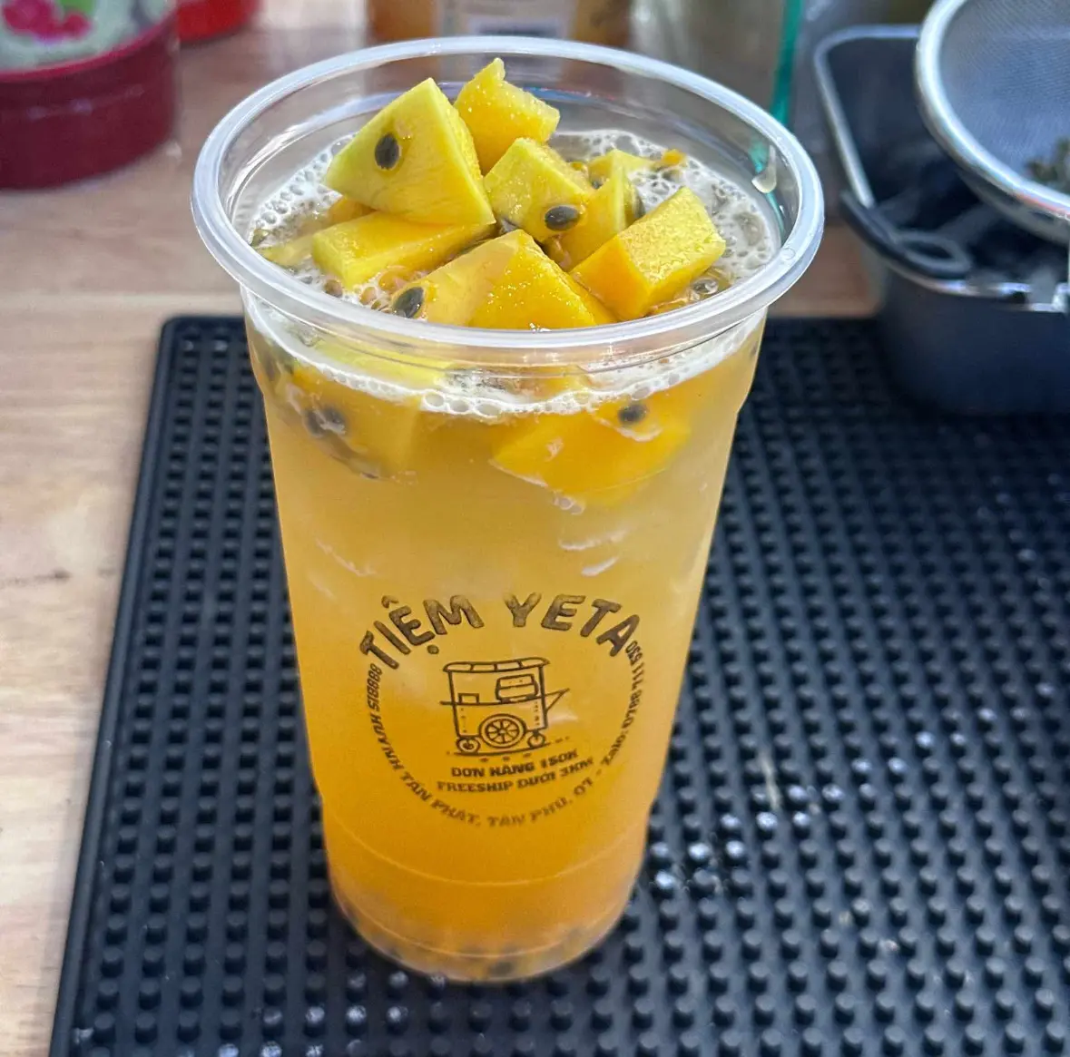 Hình ảnh Trà Xoài Chanh Dây