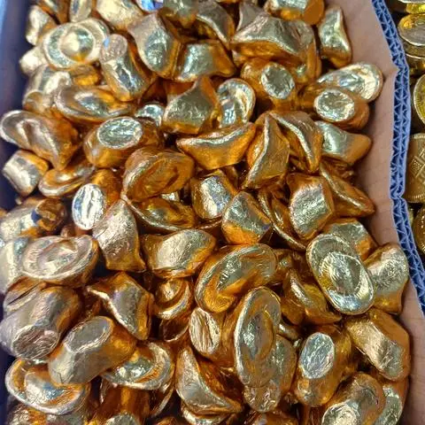 Hình ảnh Kẹo sôcôla thỏi vàng