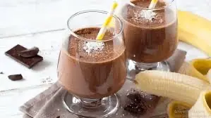 Hình ảnh sinh tố chuối ca cao 