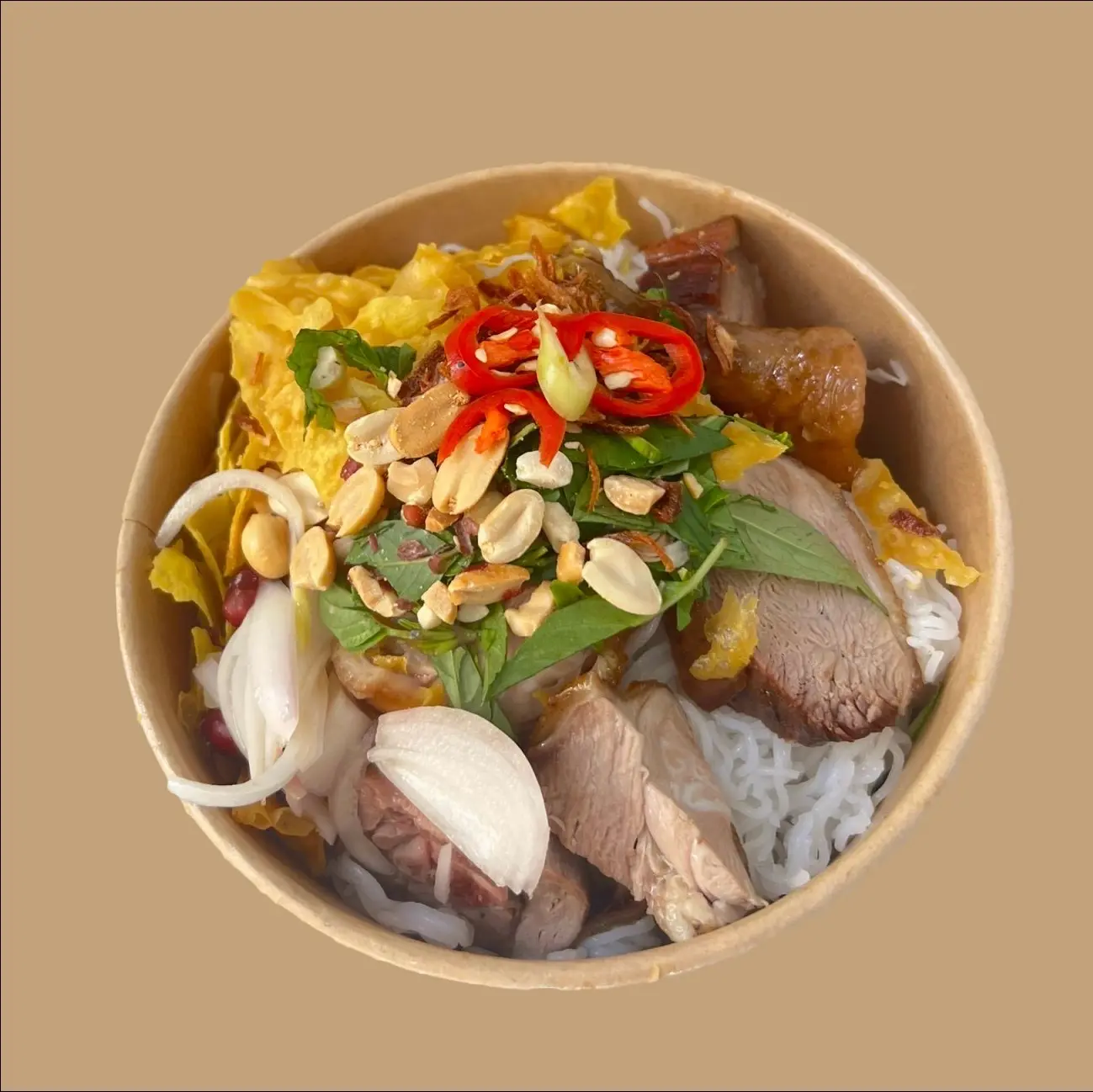 Hình ảnh Bún Trộn Vịt Rôti