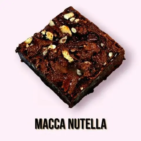 Hình ảnh Macca nutella brownies