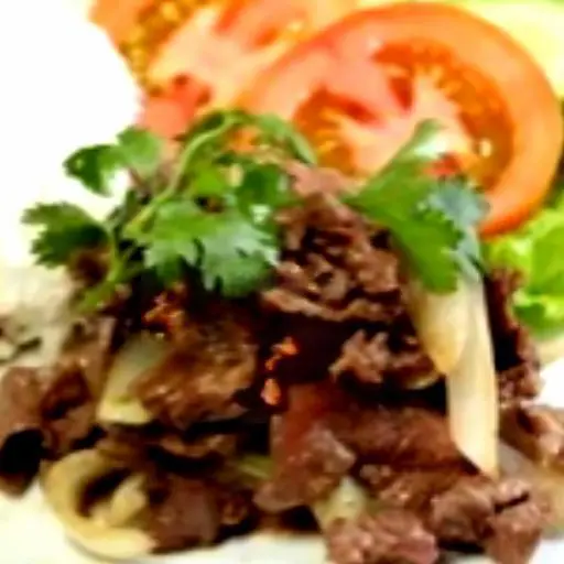 Hình ảnh Cơm xào bò củ hành
