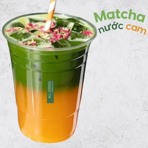 Hình ảnh Matcha nước cam