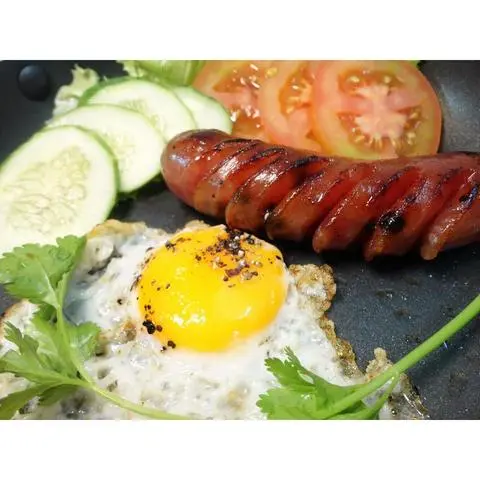 Hình ảnh Cơm Lạp xưởng trứng Opla