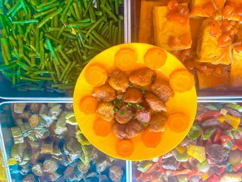 Hình ảnh Sườn dừa chay