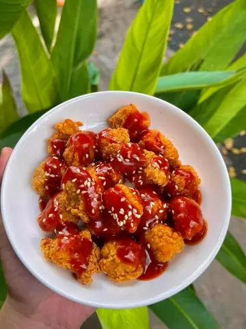 Hình ảnh Gà Viên Sốt Cay