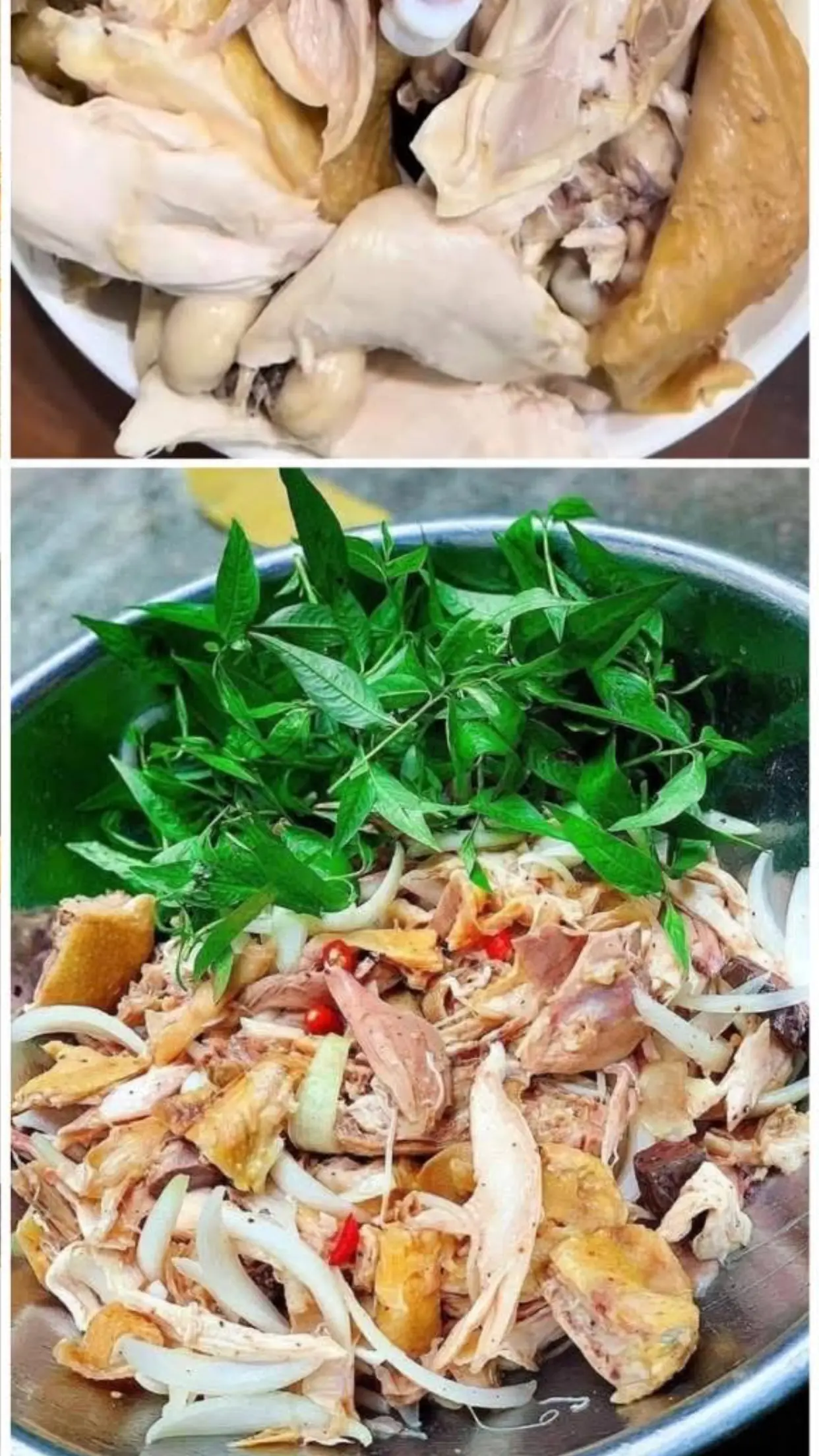 Hình ảnh Gỏi gà xé phần 2 người - cơm