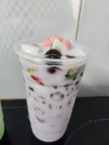 Hình ảnh Trà sữa Mãng cầu full topping
