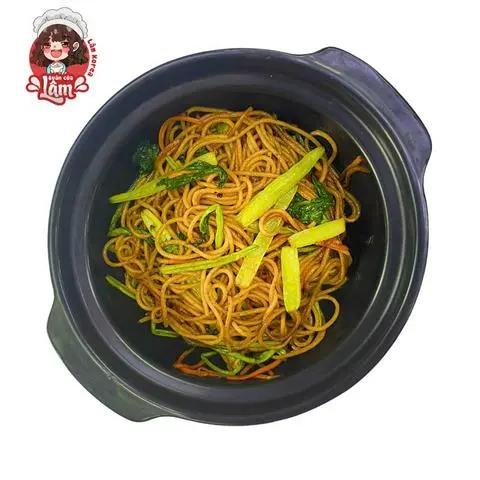 Hình ảnh Mì Ý xào rau