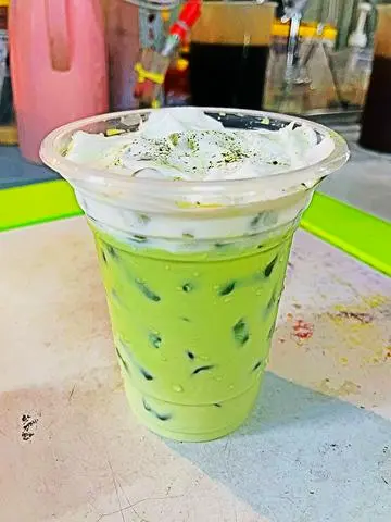 Hình ảnh Matcha Sữa Dừa Kem Muối Ly Khổng Lồ 800ml