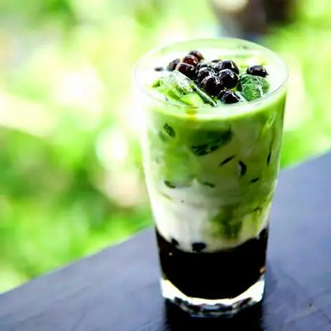Hình ảnh Sữa Tươi Matcha Đường Đen
