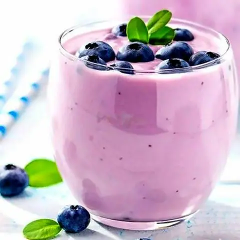 Hình ảnh Sinh Tố Việt Quất Ly 500ml
