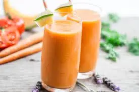 Hình ảnh Nước ép dưa lưới cà rốt