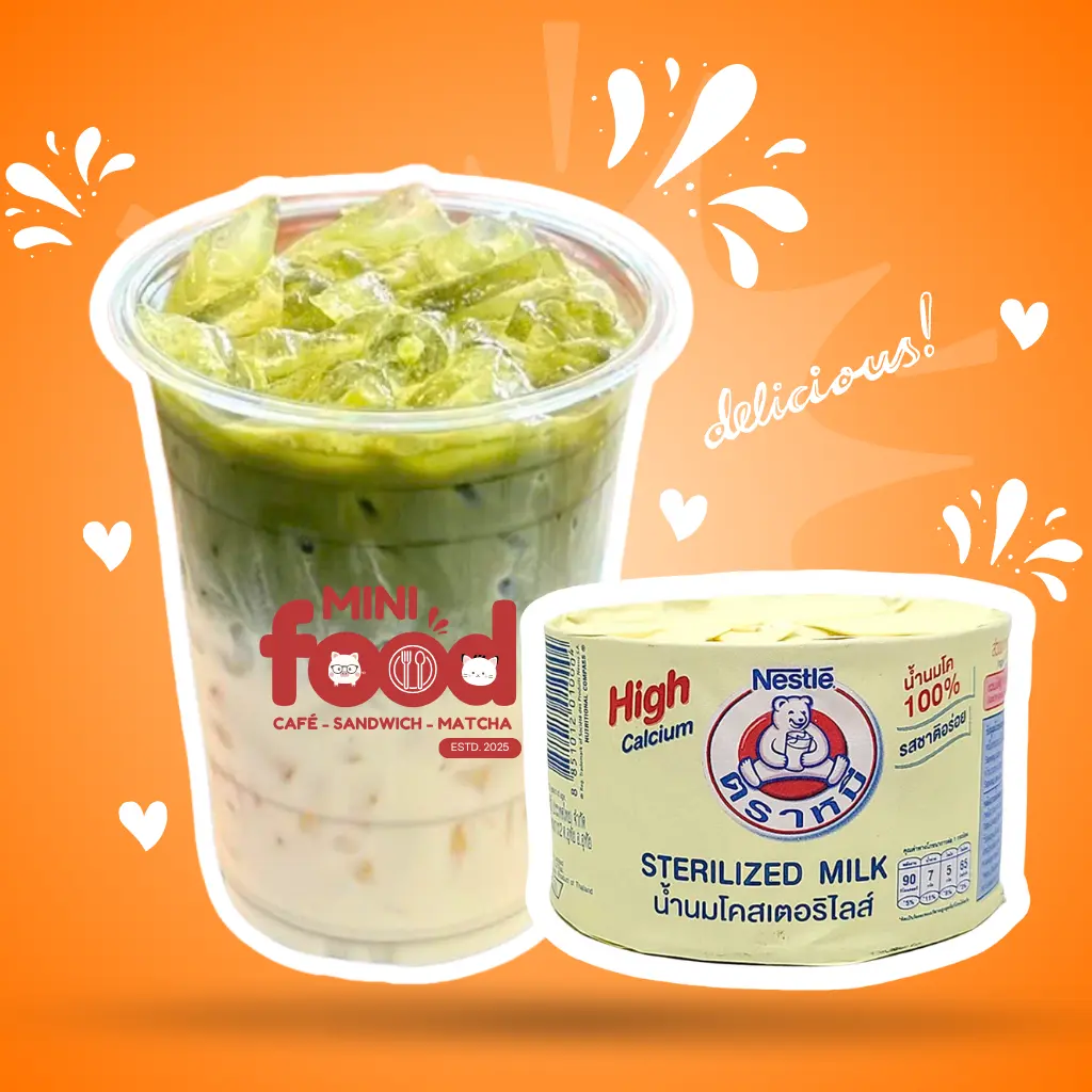 Hình ảnh Matcha Nhật Latte sữa Gấu (L)