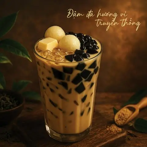 Hình ảnh 12 GIỜ - Trà sữa ôlong khói Full topping