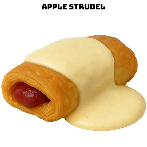 Hình ảnh Apfelstrudel - Apple strudel 130g - Bánh táo cuộn kiểu Áo